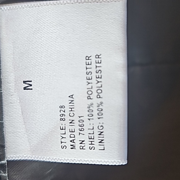 Premo light jacket windbreaker long zipper closure pockets hood - Picture 10 of 11